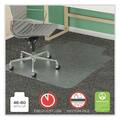 Deflecto Frequent Use Chair Mat, Med Pile Carpet, 46 x 60, Wide Lipped, Clear CM14432F